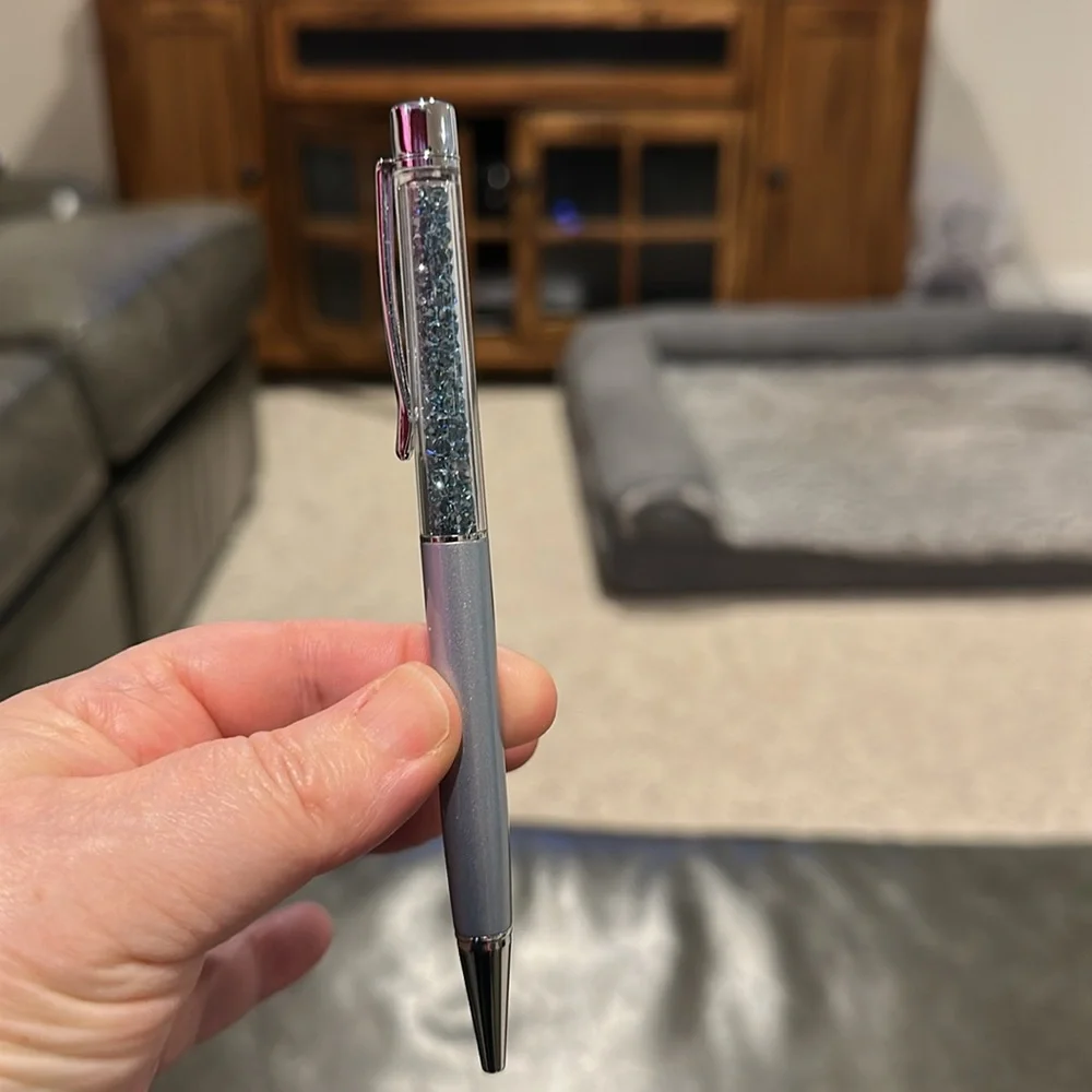 Swarovski Silver Crystal Ballpoint Pen
